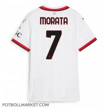 AC Milan Alvaro Morata #7 Replika Bortatröja Dam 2024-25 Kortärmad