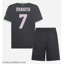 AC Milan Alvaro Morata #7 Replika Tredjetröja Barn 2024-25 Kortärmad (+ byxor)