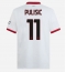 AC Milan Christian Pulisic #11 Replika Bortatröja 2024-25 Kortärmad