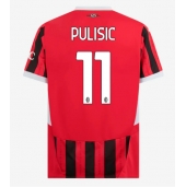 AC Milan Christian Pulisic #11 Replika Hemmatröja 2024-25 Kortärmad