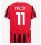 AC Milan Christian Pulisic #11 Replika Hemmatröja 2024-25 Kortärmad