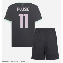 AC Milan Christian Pulisic #11 Replika Tredjetröja Barn 2024-25 Kortärmad (+ byxor)