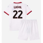 AC Milan Emerson Royal #22 Replika Bortatröja Barn 2024-25 Kortärmad (+ byxor)