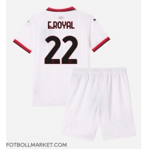 AC Milan Emerson Royal #22 Replika Bortatröja Barn 2024-25 Kortärmad (+ byxor)