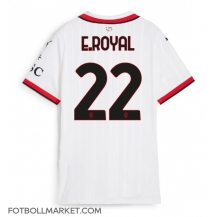 AC Milan Emerson Royal #22 Replika Bortatröja Dam 2024-25 Kortärmad