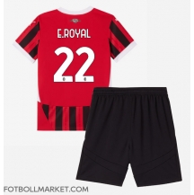 AC Milan Emerson Royal #22 Replika Hemmatröja Barn 2024-25 Kortärmad (+ byxor)