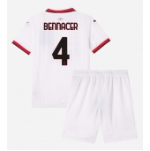 AC Milan Ismael Bennacer #4 Replika Bortatröja Barn 2024-25 Kortärmad (+ byxor)