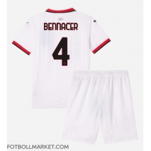 AC Milan Ismael Bennacer #4 Replika Bortatröja Barn 2024-25 Kortärmad (+ byxor)