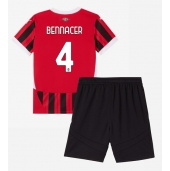 AC Milan Ismael Bennacer #4 Replika Hemmatröja Barn 2024-25 Kortärmad (+ byxor)