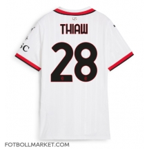 AC Milan Malick Thiaw #28 Replika Bortatröja Dam 2024-25 Kortärmad