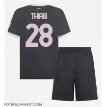 AC Milan Malick Thiaw #28 Replika Tredjetröja Barn 2024-25 Kortärmad (+ byxor)