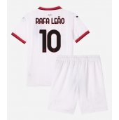 AC Milan Rafael Leao #10 Replika Bortatröja Barn 2024-25 Kortärmad (+ byxor)