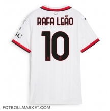 AC Milan Rafael Leao #10 Replika Bortatröja Dam 2024-25 Kortärmad