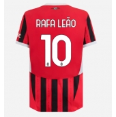 AC Milan Rafael Leao #10 Replika Hemmatröja 2024-25 Kortärmad