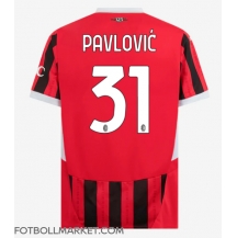 AC Milan Strahinja Pavlovic #31 Replika Hemmatröja 2024-25 Kortärmad