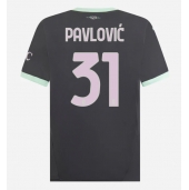 AC Milan Strahinja Pavlovic #31 Replika Tredjetröja 2024-25 Kortärmad