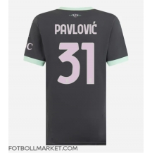 AC Milan Strahinja Pavlovic #31 Replika Tredjetröja Dam 2024-25 Kortärmad