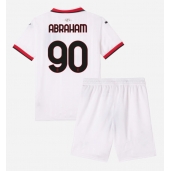 AC Milan Tammy Abraham #90 Replika Bortatröja Barn 2024-25 Kortärmad (+ byxor)