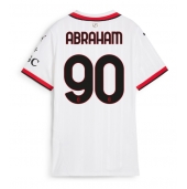 AC Milan Tammy Abraham #90 Replika Bortatröja Dam 2024-25 Kortärmad