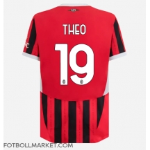 AC Milan Theo Hernandez #19 Replika Hemmatröja 2024-25 Kortärmad