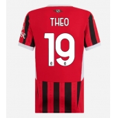 AC Milan Theo Hernandez #19 Replika Hemmatröja Dam 2024-25 Kortärmad