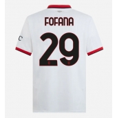 AC Milan Youssouf Fofana #29 Replika Bortatröja 2024-25 Kortärmad