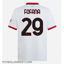 AC Milan Youssouf Fofana #29 Replika Bortatröja 2024-25 Kortärmad