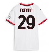 AC Milan Youssouf Fofana #29 Replika Bortatröja Dam 2024-25 Kortärmad