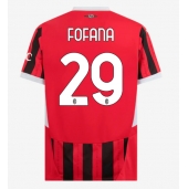 AC Milan Youssouf Fofana #29 Replika Hemmatröja 2024-25 Kortärmad