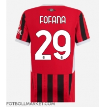 AC Milan Youssouf Fofana #29 Replika Hemmatröja Dam 2024-25 Kortärmad