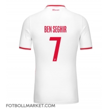 AS Monaco Eliesse Ben Seghir #7 Replika Hemmatröja 2024-25 Kortärmad