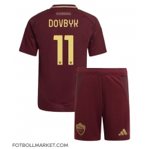 AS Roma Artem Dovbyk #11 Replika Hemmatröja Barn 2024-25 Kortärmad (+ byxor)