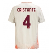 AS Roma Bryan Cristante #4 Replika Bortatröja 2024-25 Kortärmad