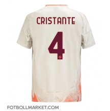 AS Roma Bryan Cristante #4 Replika Bortatröja 2024-25 Kortärmad