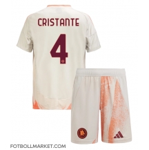 AS Roma Bryan Cristante #4 Replika Bortatröja Barn 2024-25 Kortärmad (+ byxor)