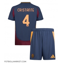 AS Roma Bryan Cristante #4 Replika Tredjetröja Barn 2024-25 Kortärmad (+ byxor)