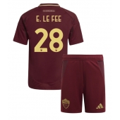 AS Roma Enzo Le Fee #28 Replika Hemmatröja Barn 2024-25 Kortärmad (+ byxor)