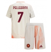 AS Roma Lorenzo Pellegrini #7 Replika Bortatröja Barn 2024-25 Kortärmad (+ byxor)