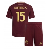 AS Roma Mats Hummels #15 Replika Hemmatröja Barn 2024-25 Kortärmad (+ byxor)