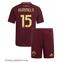 AS Roma Mats Hummels #15 Replika Hemmatröja Barn 2024-25 Kortärmad (+ byxor)