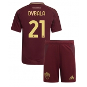 AS Roma Paulo Dybala #21 Replika Hemmatröja Barn 2024-25 Kortärmad (+ byxor)