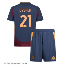 AS Roma Paulo Dybala #21 Replika Tredjetröja Barn 2024-25 Kortärmad (+ byxor)