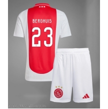 Ajax Steven Berghuis #23 Replika Hemmatröja Barn 2024-25 Kortärmad (+ byxor)