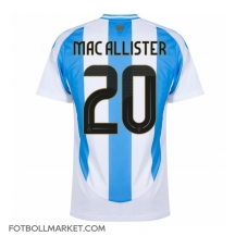 Argentina Alexis Mac Allister #20 Replika Hemmatröja Copa America 2024 Kortärmad