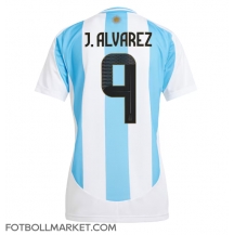 Argentina Julian Alvarez #9 Replika Hemmatröja Dam Copa America 2024 Kortärmad