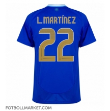 Argentina Lautaro Martinez #22 Replika Bortatröja Copa America 2024 Kortärmad