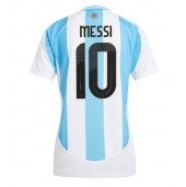 Argentina Lionel Messi #10 Replika Hemmatröja Dam Copa America 2024 Kortärmad