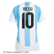 Argentina Lionel Messi #10 Replika Hemmatröja Dam Copa America 2024 Kortärmad