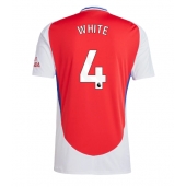 Arsenal Ben White #4 Replika Hemmatröja 2024-25 Kortärmad