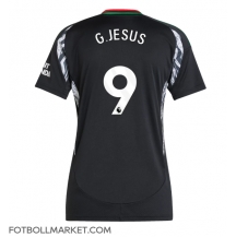 Arsenal Gabriel Jesus #9 Replika Bortatröja Dam 2024-25 Kortärmad